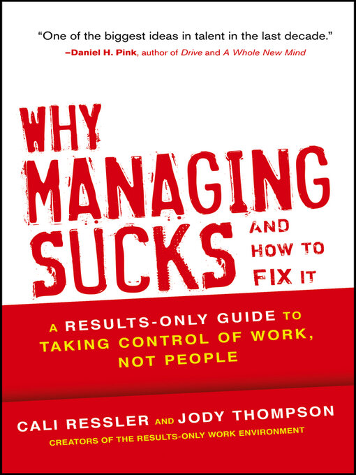 Title details for Why Managing Sucks and How to Fix It by Jody Thompson - Available